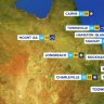 National Weather forecast for Tuesday October 19