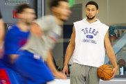 Australian star Ben Simmons was sent home from Philadelphia 76ers practice.