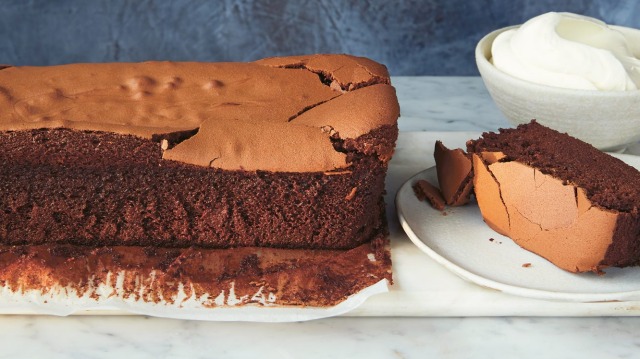 Neil Perry's flourless chocolate cake is a regular at family birthday celebrations.