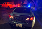 Police pay tribute to one of the last Holden Commodore SS highway patrol cars