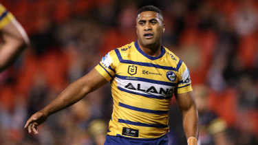 Former Parramatta centre Michael Jennings.