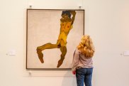 alamy HPEATE Egon Schiele?s artwork, Leopold Museum,Vienna, Austria, Europe