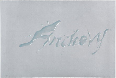 Ed Ruscha, ‘Anchovy’, 1969