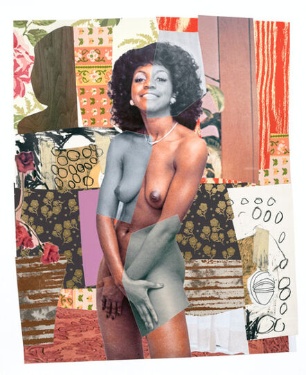 Mickalene Thomas, ‘July 1977’, 2019