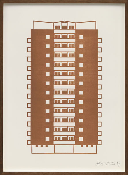 Julian Opie, ‘Apartment 3’, 2021