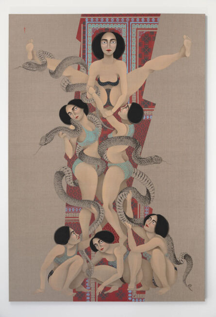 Hayv Kahraman, ‘Snakes’, 2021