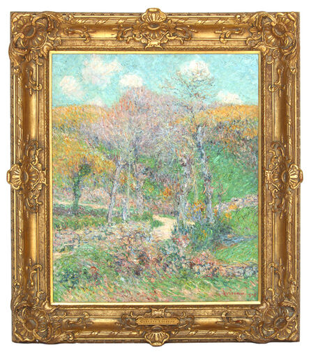 Gustave Loiseau, ‘Paysage de Bretagne, Pont-Aven’, 1903