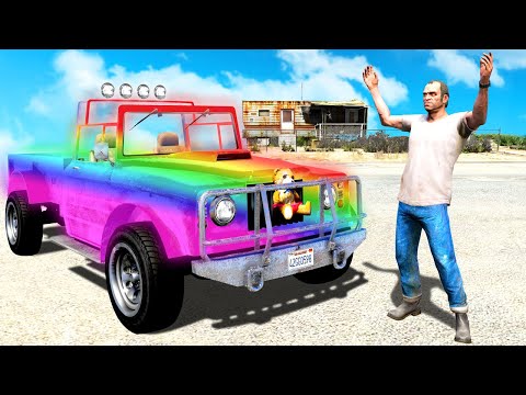 I ENCHANTED Trevor's CAR in GTA 5!