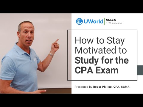 How to Stay Motivated to Study for the CPA Exam