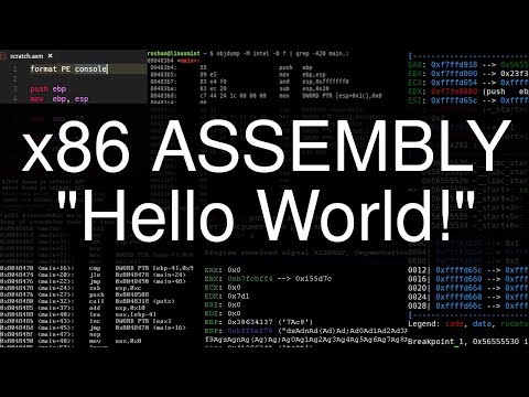 x86 Assembly: Hello World!