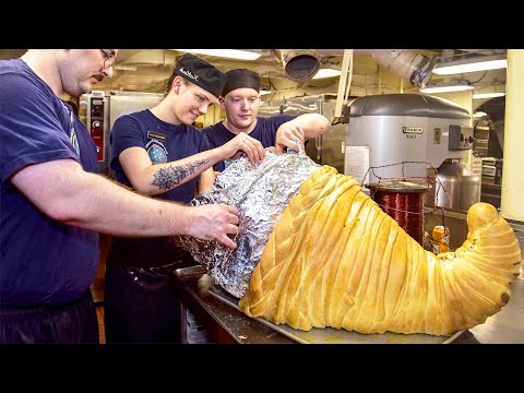 Inside US $2 Billion Nuclear Submarine Kitchen