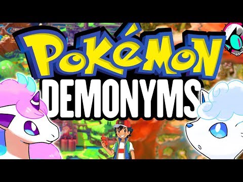 Pokemon Demonyms are the MOST Important Thing Right Now | Gnoggin