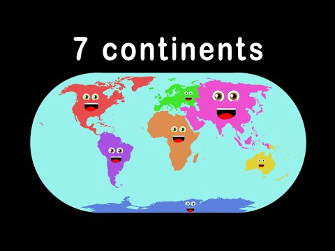 The Seven Continents Song for Kids