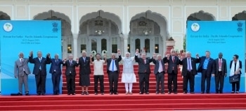 Forum for India Pacific Island Countries (FIPIC) Family Photo