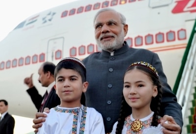 Young Friends Welcome PM Modi To Turkmenistan