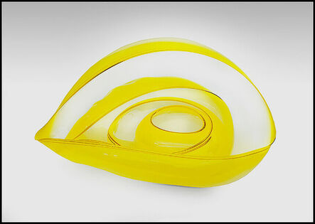 Dale Chihuly, ‘ Dale Chihuly Original Glass Back Set - Iris Gold with Red Lips ’, 1998