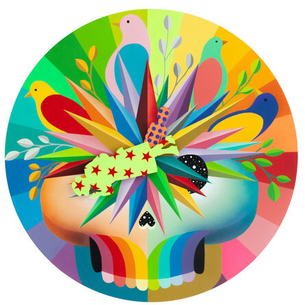 Okuda San Miguel, ‘Tick Tack’, 2021