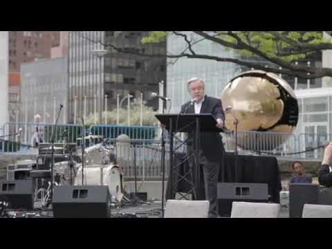 António Guterres, na ocasião do Dia Mundial da Língua Portuguesa 2018