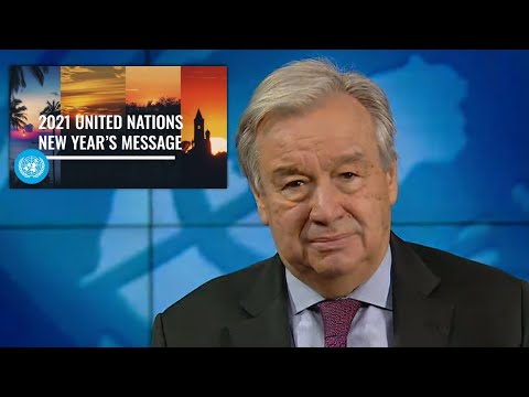 New Year's 2021- United Nations Secretary-General, António Guterres