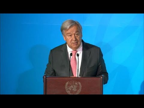 António Guterres (UN Secretary-General) at the Climate Action Summit 2019