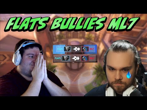 Flats bullies ml7 by charging him over and over again w/ reactions