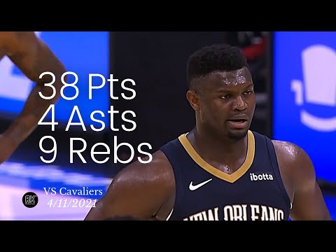 Zion Williamson 38 Pts, 9 Rebs, 4 Asts vs Cavaliers | FULL Highlights