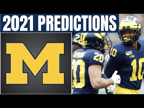 Michigan 2021 College Football Predictions | Big Ten East Contender In 2021?