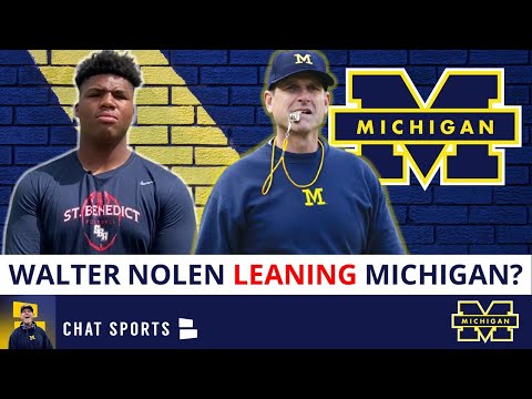 5-Star Walter Nolen To Michigan? Addressing The Recruiting Rumors + Ohio State Begs For Forgiveness