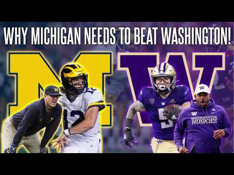 MICHIGAN FOOTBALL NEEDS TO SHOW UP AGAINST THE WASHINGTON HUSKIES!!