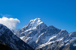 Mount Everest is Earth's highest mountain above sea level, located in the Mahalangur Himal sub-range of the Himalayas, June 24, 2019.