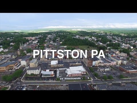 Pittston, Pennsylvania in the Summer | Incredible Small Town Drone Flyovers