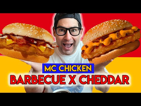 Mc Chicken Cheddar X Barbecue 🍔 Lançamento McDonald's