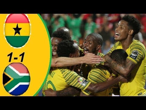 HIGHLIGHTS: South Africa 1-1 Ghana Black Stars - All Goals