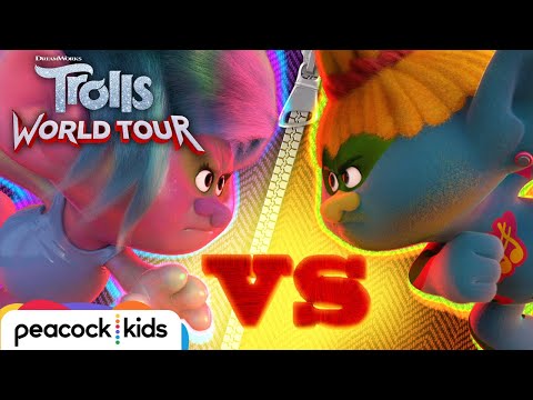 TROLLS WORLD TOUR | Branch CAPTURED by K-Pop & Reggaeton Trolls Official Clip