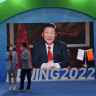 President Xi Jinping in a video at an international Fair for Trade in Services in Beijing. 