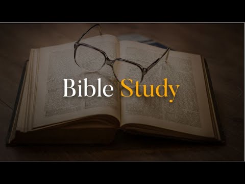 Bible Study - November 2, 2021