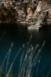 The Little Blue Lake, Mount Gambier.