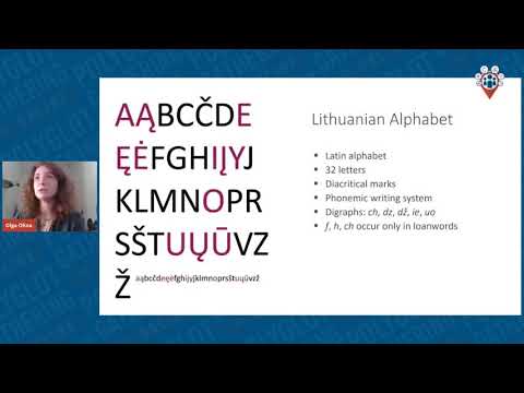 Is Lithuanian the Oldest Language? - Olga Olina | PGO 2020