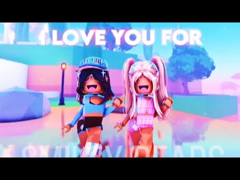 💙We Love You For INFINITY!💗 || Roblox Edit 2021 || Miley and Riley