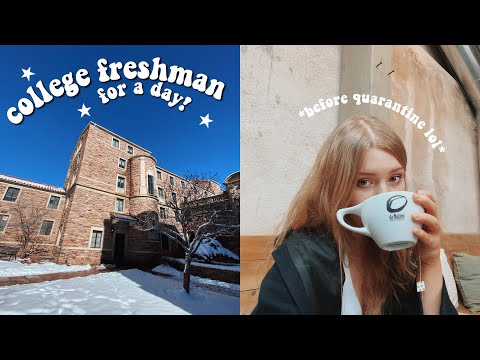 a day in my life at COLLEGE! CU Boulder