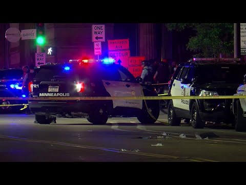 10 shot, 2 dead in downtown Minneapolis shootings