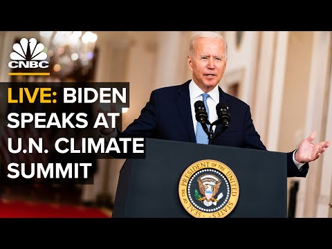 LIVE: President Biden addresses delegates at COP26 climate summit— 11/1/2021