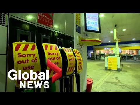 UK minister denies fuel shortage, blames panic buying and shortage of drivers