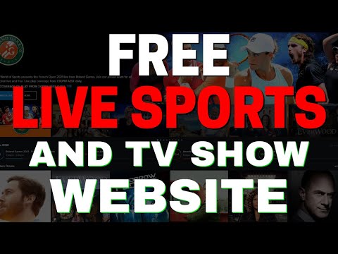 HUGE STREAMING WEBSITE WITH LIVE SPORTS AND TV SHOWS !! 2021