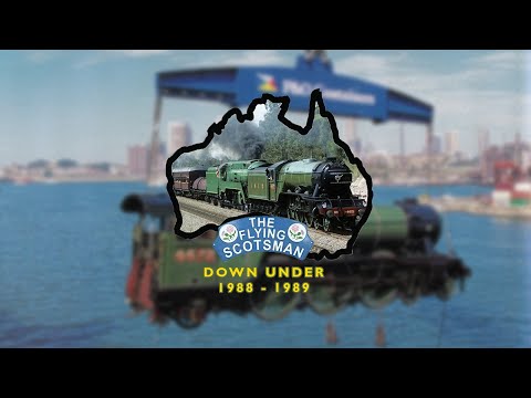 Flying Scotsman Down Under (1988-1989) 1 HOUR!