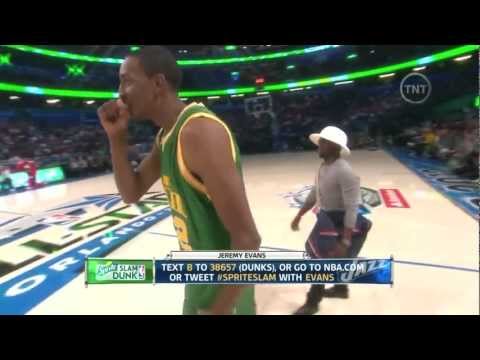 Jeremy Evans wins 2012 NBA Slam Dunk Contest