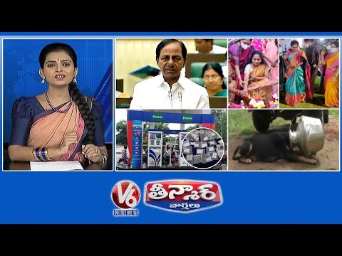 CM KCR-Assembly-Promises! | Women Fires On TRS MLA | Petrol Bunks Fraud | V6 Teenmaar News