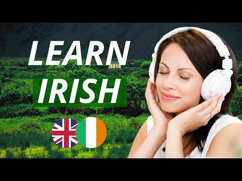 Learn Irish While You Sleep For Beginners ☘️ Most Important Irish Words And Phrases ☘️ English/Irish