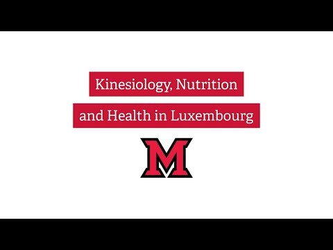 Kinesiology, Nutrition and Health in Luxembourg