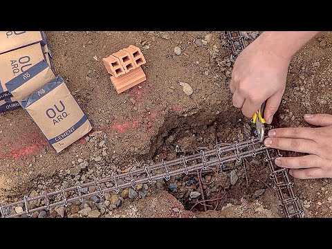 HOW TO MAKE COLUMN IN CONCRETE HOUSE